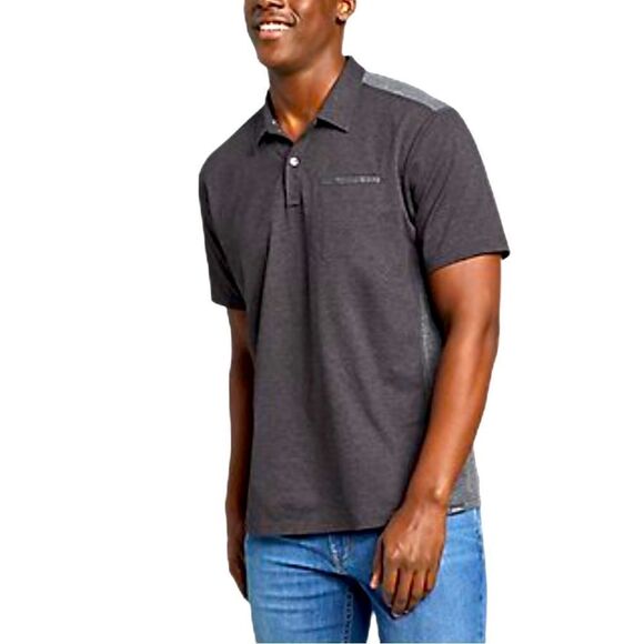 Eddie Bauer Mountain Short Sleeve Adventurer Polo Olive Green Sz XL NWT - Picture 4 of 9